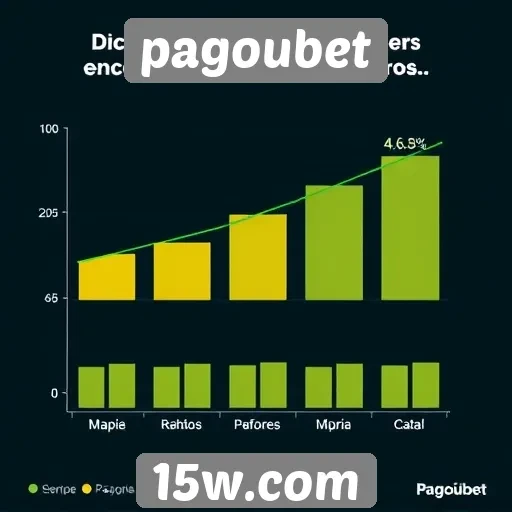 Estatísticas de usuários ativos no Pagoubet